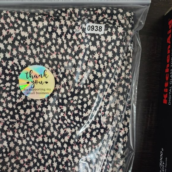 Jules and Leopold Womens M Black Beige Abstract Straight Leg Feminine Pants - Picture 5 of 6